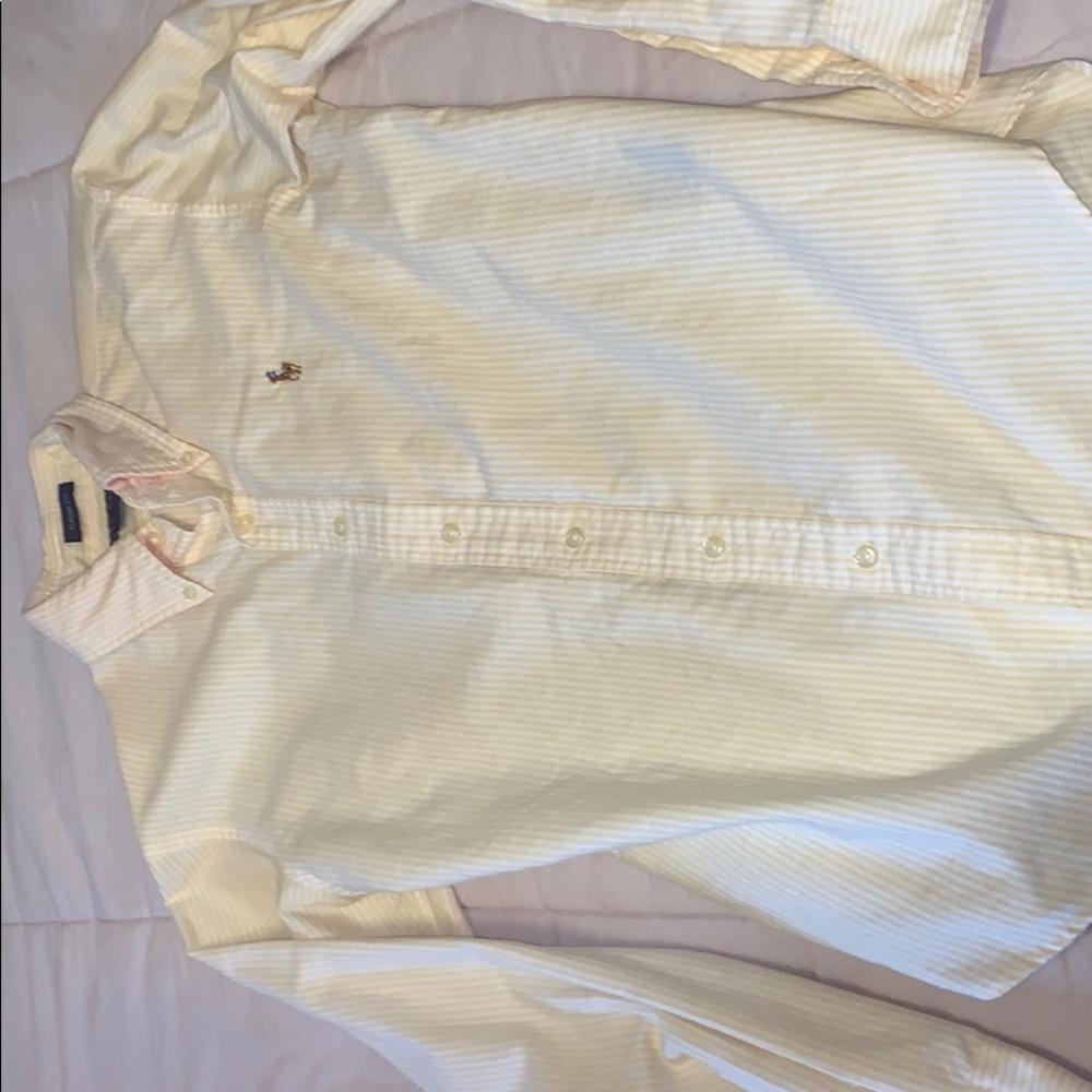 Classic fit woman’s Ralph Lauren Polo button up